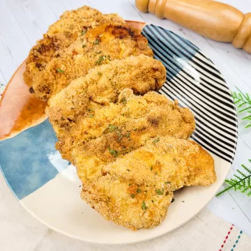 Filé de frango à milanesa