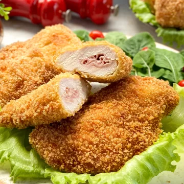 Filé de frango recheado