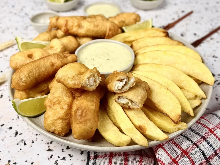 Receita de Fish and chips
