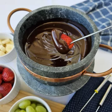 Fondue de chocolate