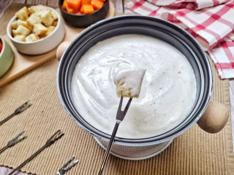 Receita de Fondue de queijo simples