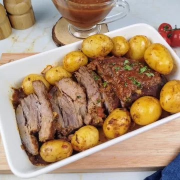Fraldinha na pressão com batata