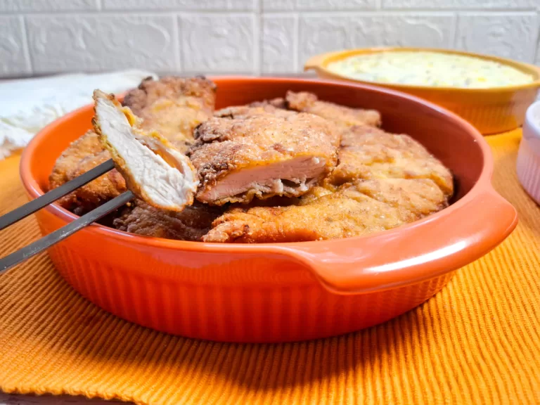 Receita de Frango à milanesa fácil e rápido