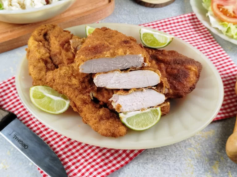 Receita de Frango à milanesa simples