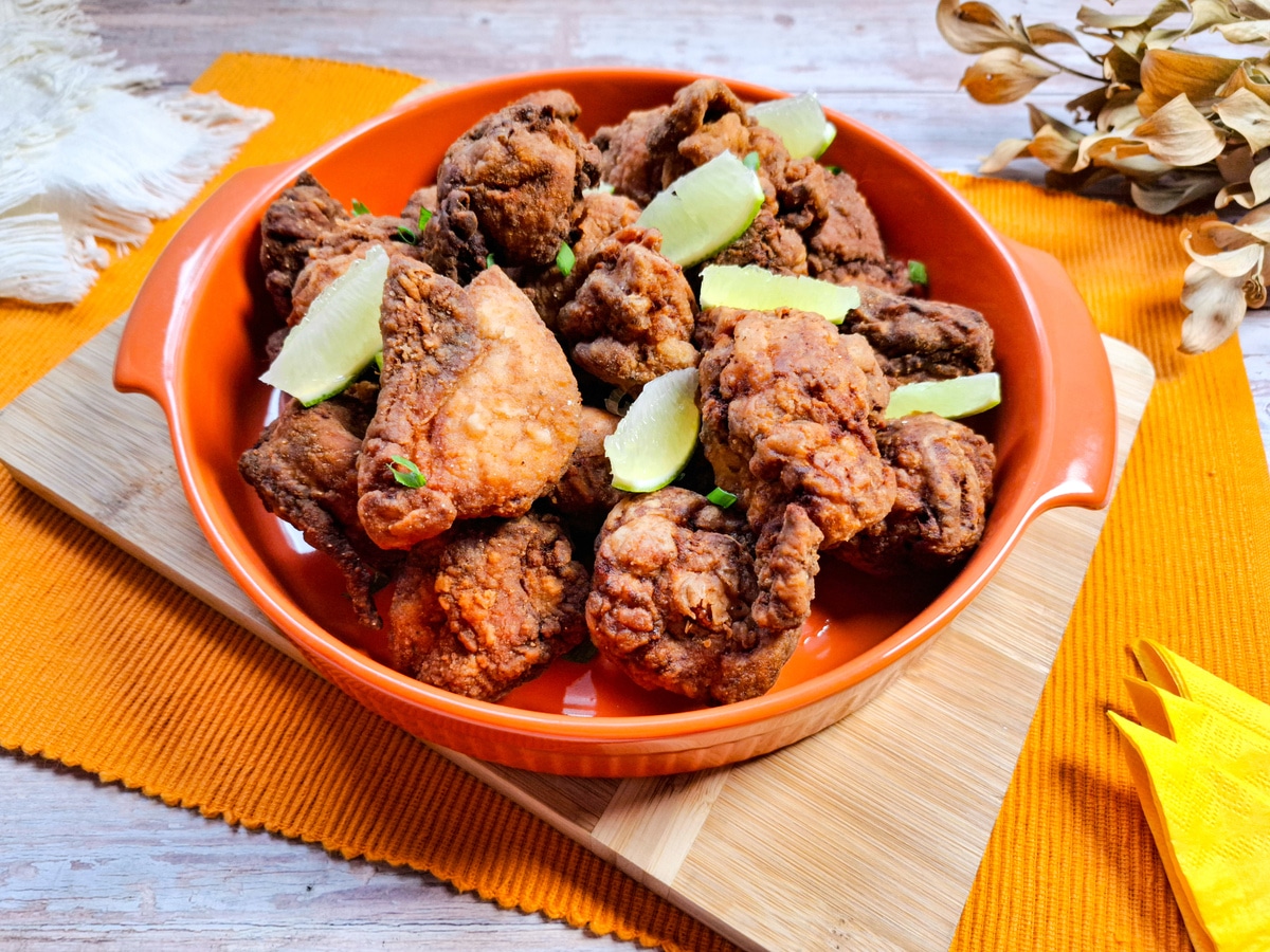 Frango a passarinho fácil e rápido