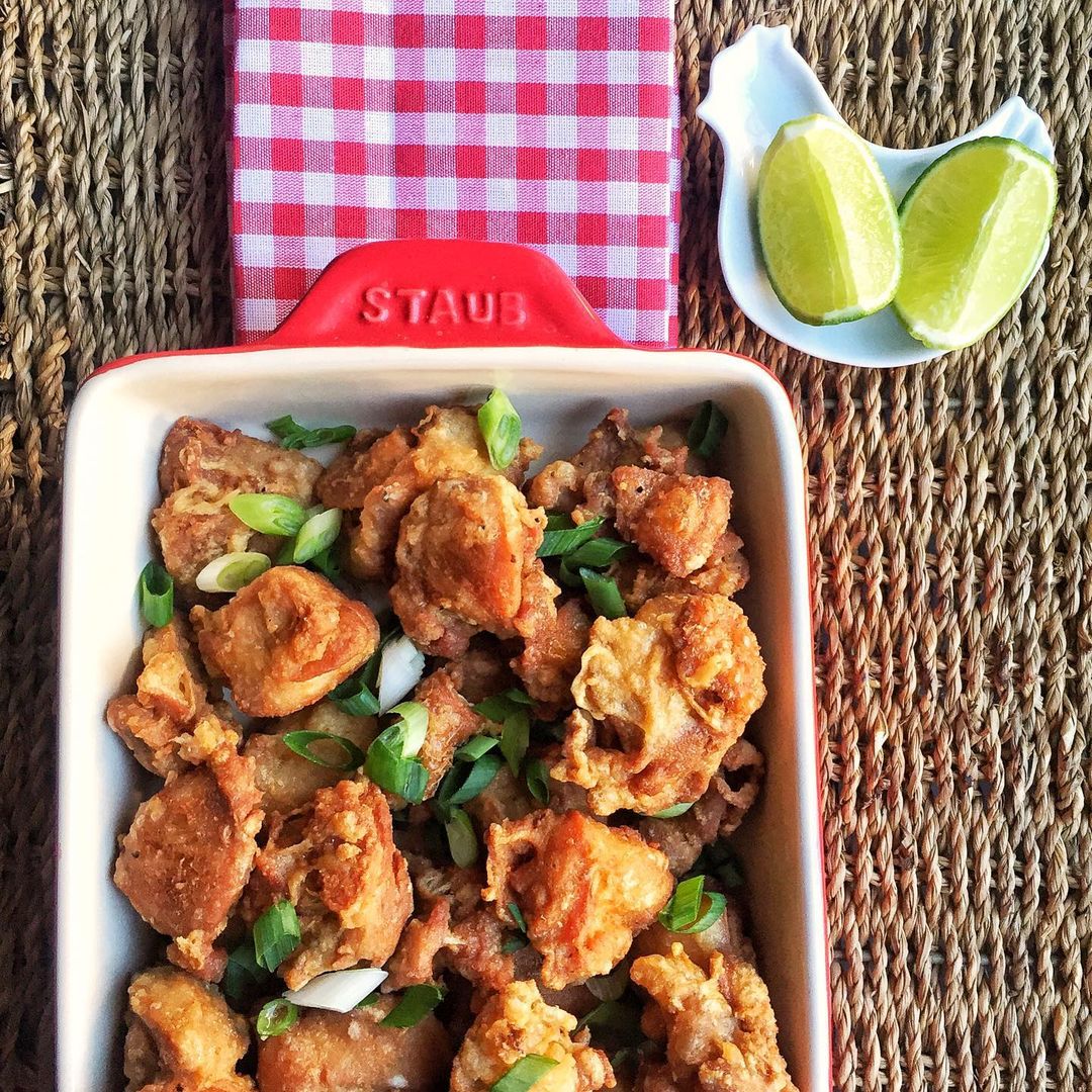 Frango a passarinho oriental