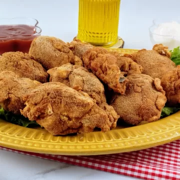 Frango a passarinho simples