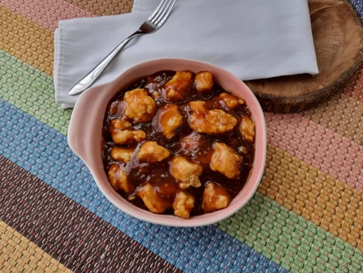 Receita de Frango ao molho de tangerina