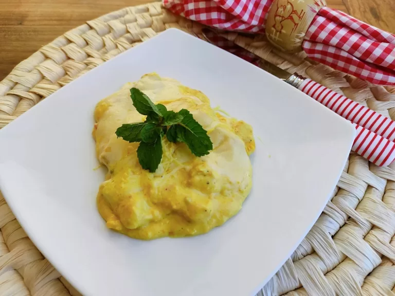 Receita de Frango com creme de milho gratinado