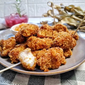 Frango frito na air fryer