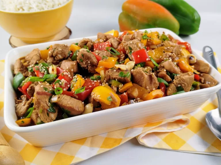 Receita de Frango xadrez tradicional