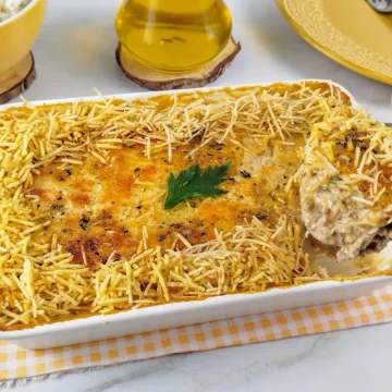 Fricassê de carne moída