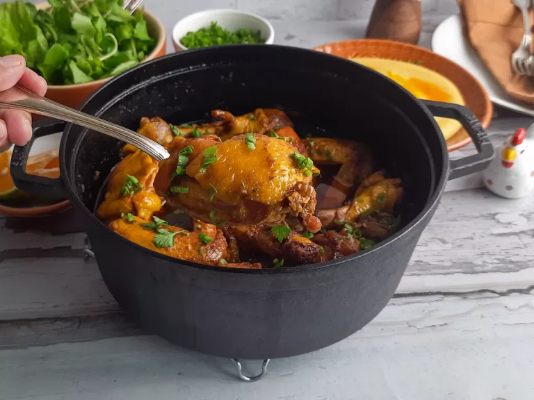 Receita de Galinha caipira
