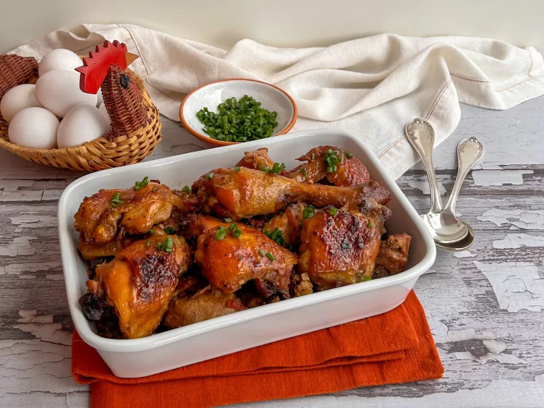 Receita de Galinha caipira na panela de pressão