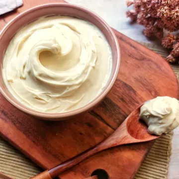 Ganache de chocolate branco