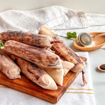 Geladinho com Nutella