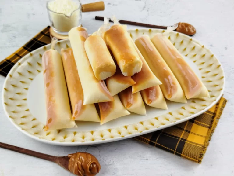 Receita de Geladinho de leite Ninho com doce de leite
