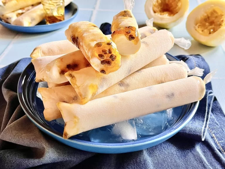 Receita de Geladinho de maracujá