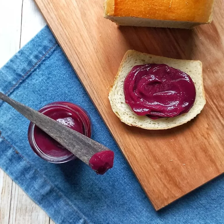 Receita de Geleia de banana com beterraba