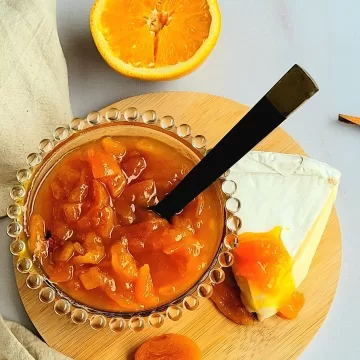 Geleia de damasco simples