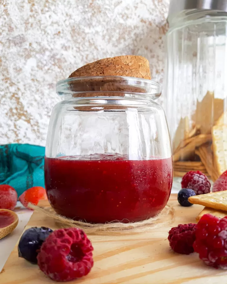 Receita de Geleia de frutas vermelhas