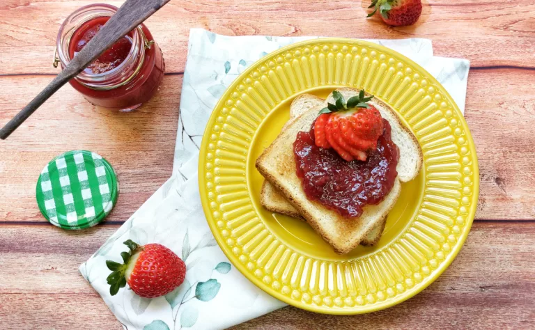 Receita de Geleia de morango