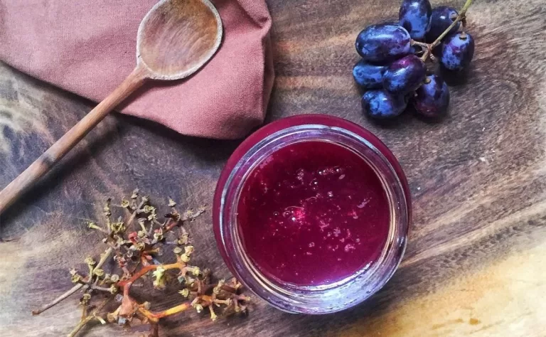 Receita de Geleia de uva