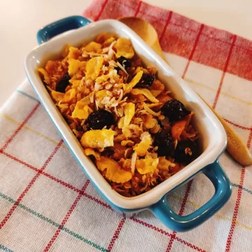 Granola de frigideira rápida