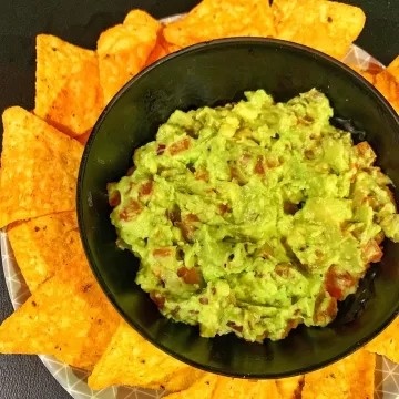 Guacamole com avocado