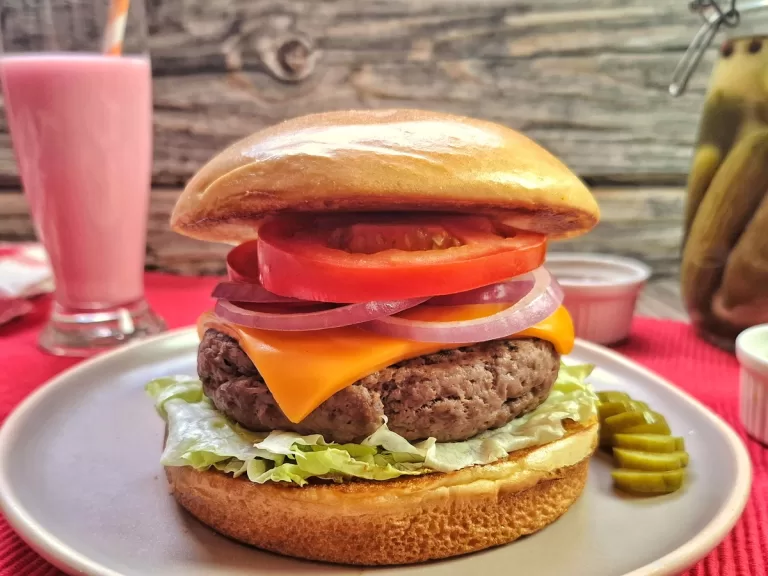 Receita de Hambúrguer artesanal