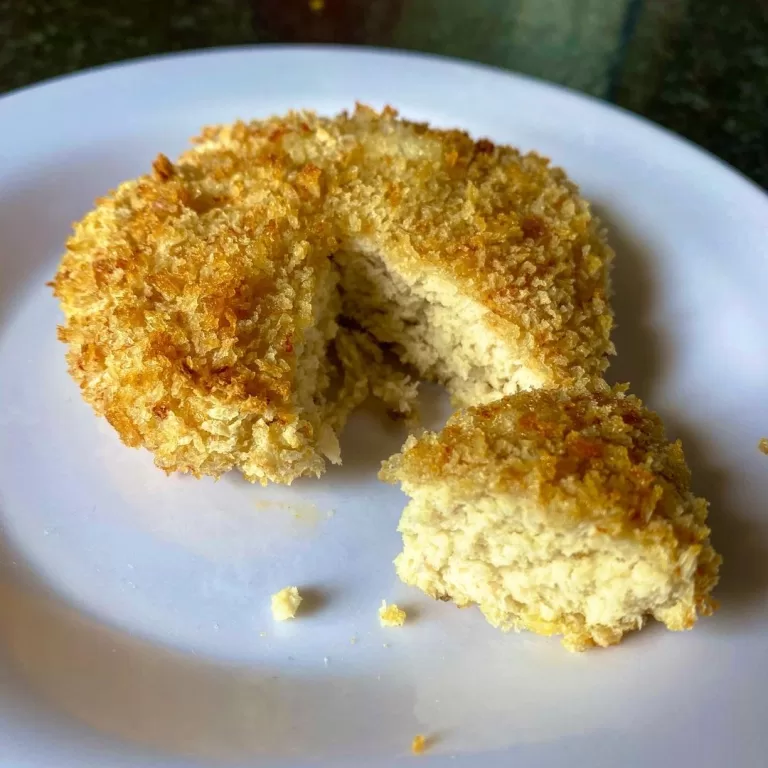 Receita de Hambúrguer de frango empanado