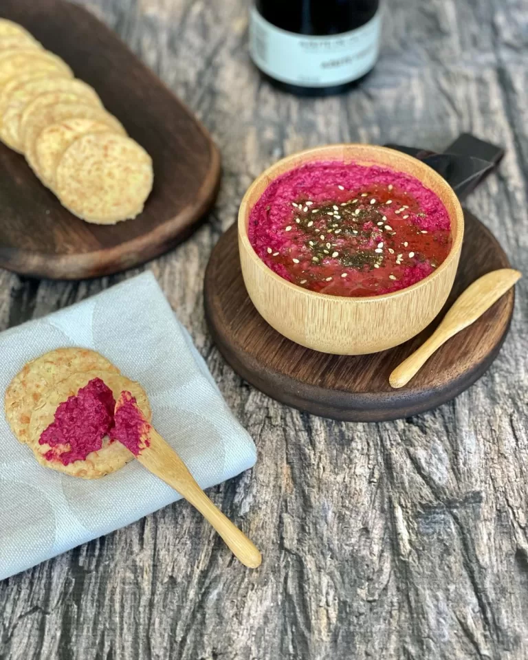 Receita de Homus de beterraba