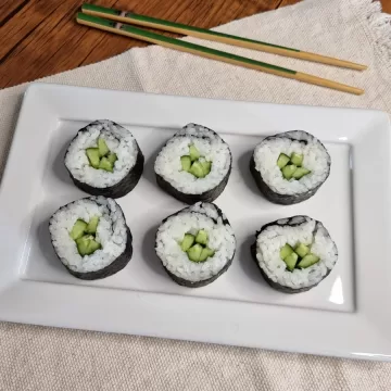 Hossomaki de pepino