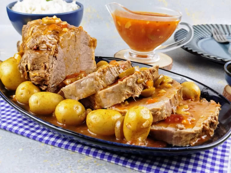 Receita de Lagarto com molho italiano