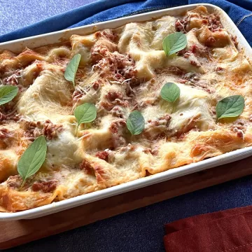 Lasanha à bolonhesa