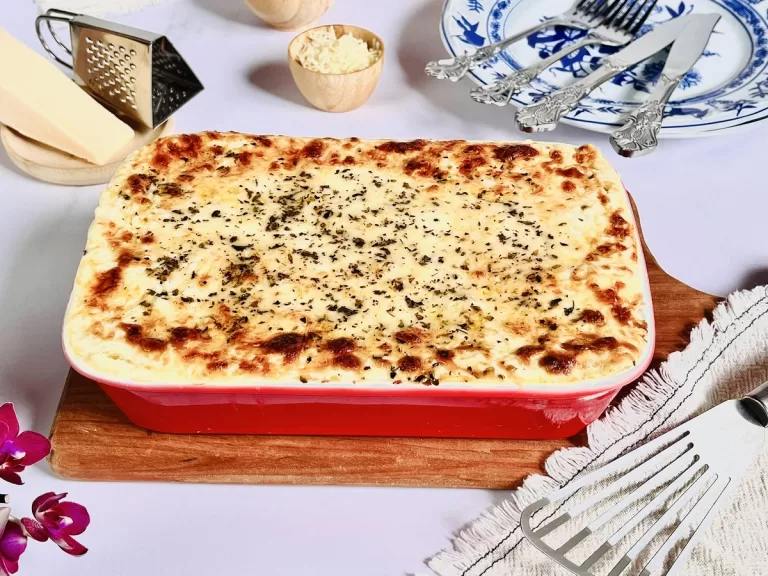 Receita de Lasanha com molho branco