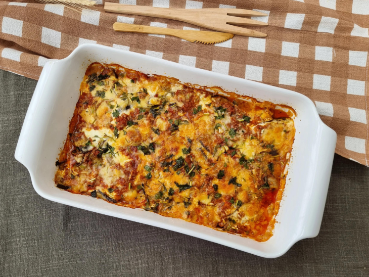 Lasanha de berinjela low carb