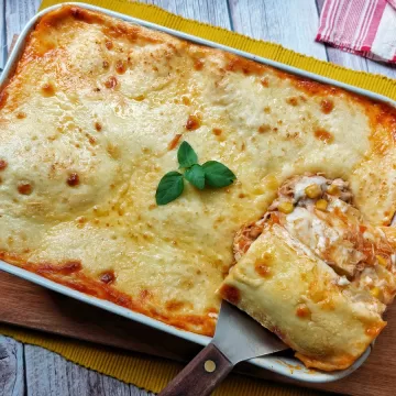 Lasanha de frango