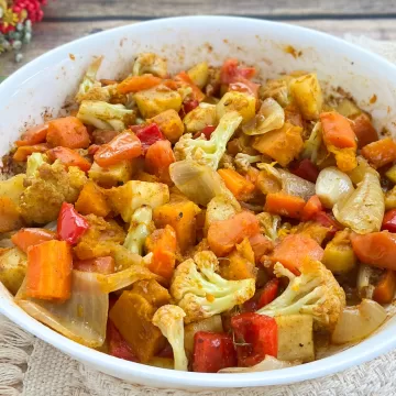 Legumes assados