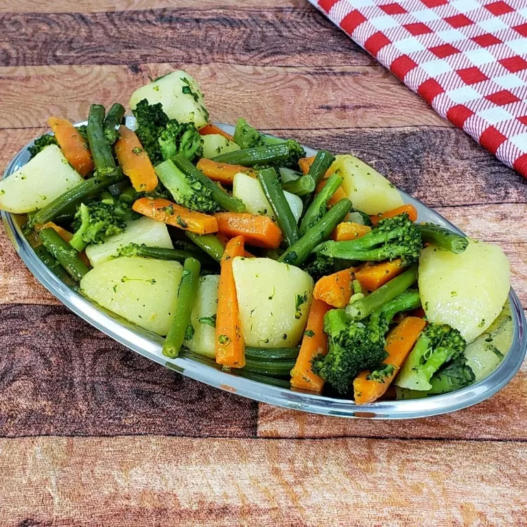 Receita de Legumes na manteiga