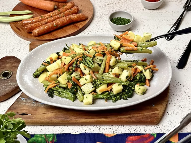 Receita de Legumes salteados na manteiga