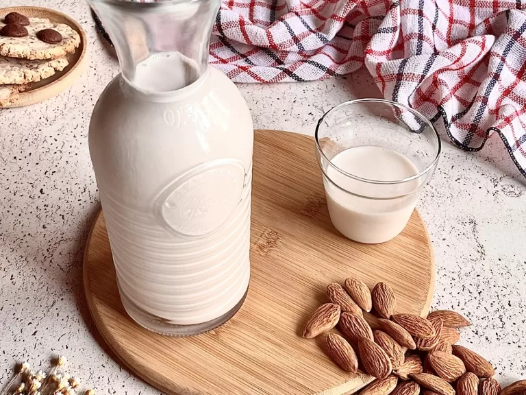 Receita de Leite de amêndoas