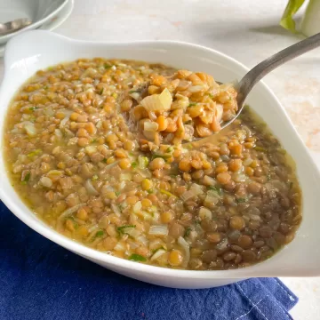 Lentilha fácil e rápida