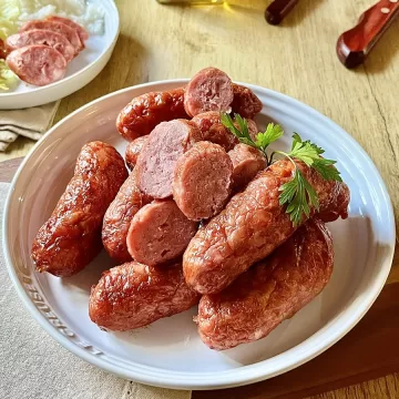 Linguiça na Air Fryer