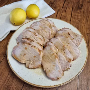 Lombo de porco assado