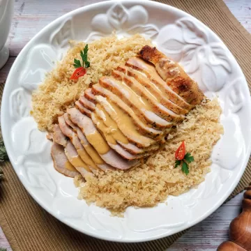 Lombo na panela de pressão