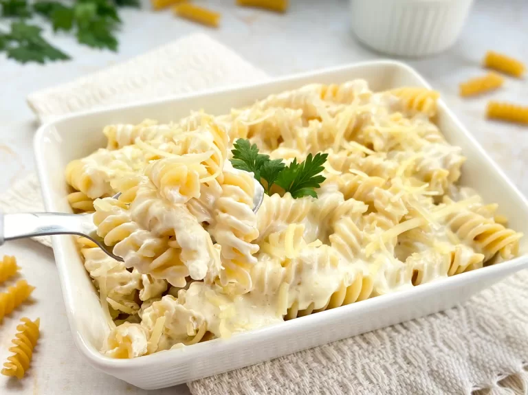 Receita de Macarrão com creme de leite