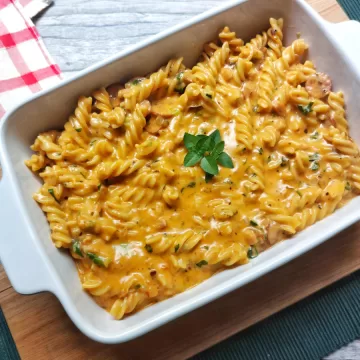 Macarrão cremoso