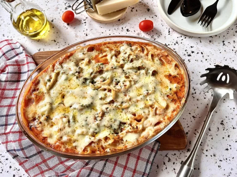 Receita de Macarrão de forno com queijo