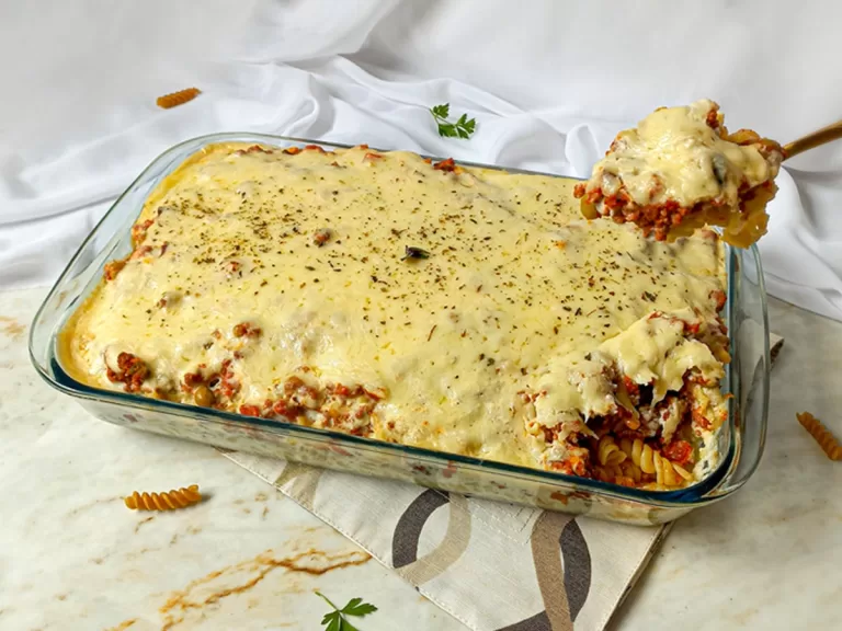 Receita de Macarrão de forno cremoso